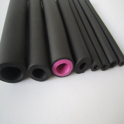 Production supply NBR Ding Qing sponge tube rubber Foam pipe automobile Stay wire a dust cover dustproof Flame retardant