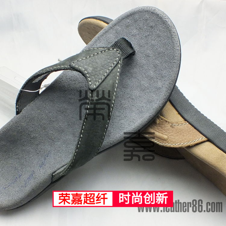 沙滩鞋超纤绒面革 运动鞋超纤皮革 现货充足厚度齐全1码起售
