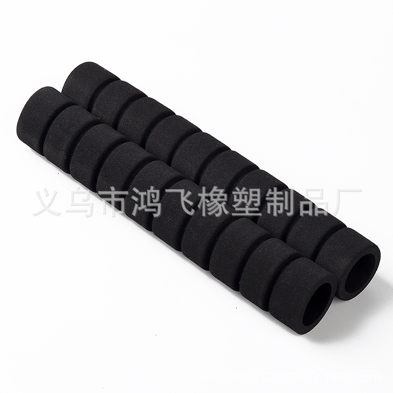 厂家NBR发泡橡塑把手套 色丁腈橡胶把手套