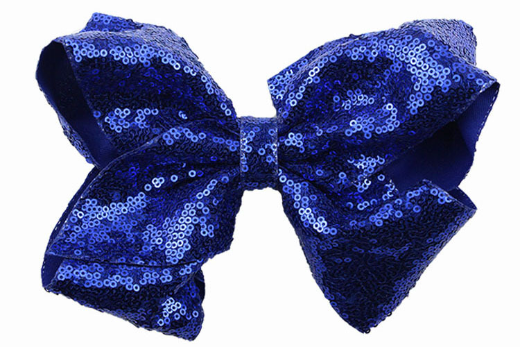 Enfants Sucré Brillant Noeud D'arc Chiffon Paillettes Pince À Cheveux display picture 5