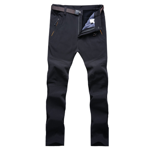 Amazon Plus Size Men's Winter Fleece Thick Hiking Pants Women's Outdoor Ski Pants