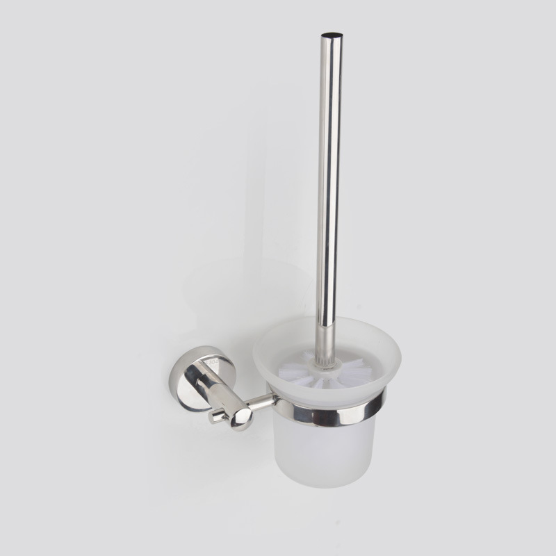 廠家直銷 304不鏽鋼馬桶刷廁所刷套裝衛生間馬桶刷架衛浴挂件刷子