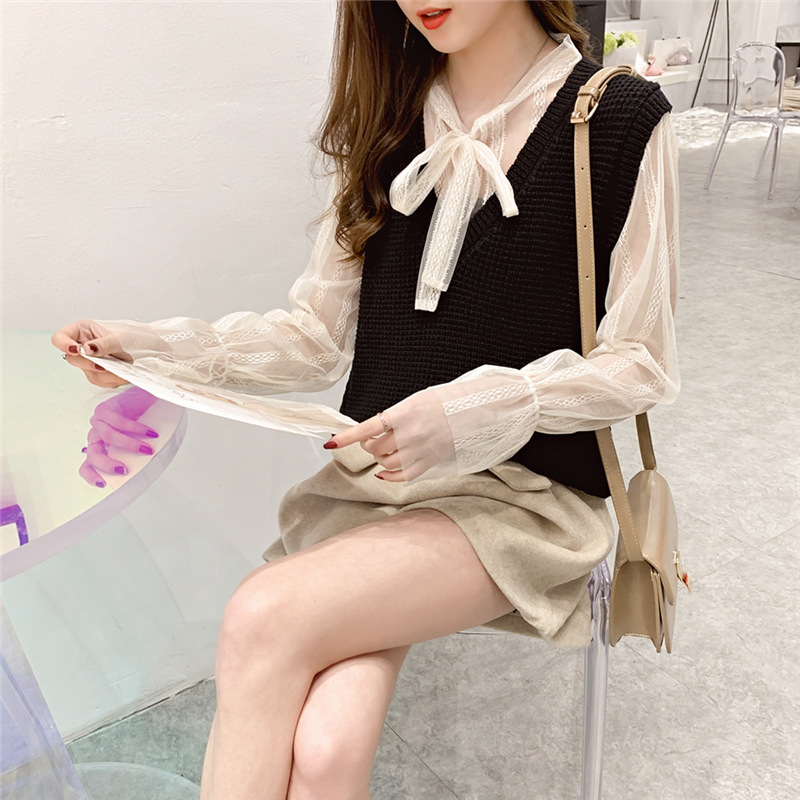 Gilet femme en Tricot - Ref 3317178 Image 38