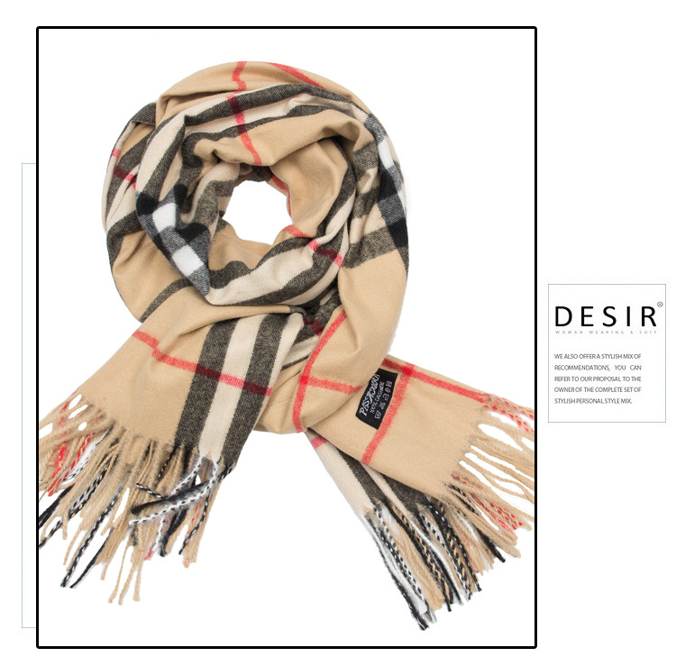 巴宝莉 巴巴格围巾 明星同款