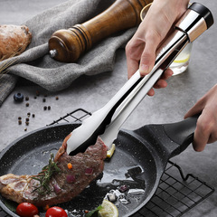 304 Stainless Steel Vertical BBQ Sandwich Holder Creative Household Multifunctional Food Clip Steak Clip Cooking Utensil