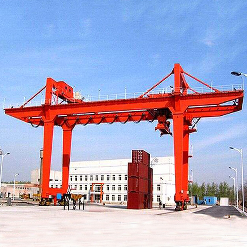 供应门机起重机 50吨集装箱龙门吊 U型双梁门式起重机 工业用行车