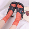 Colored brand retro summer thin knee socks, mid-length