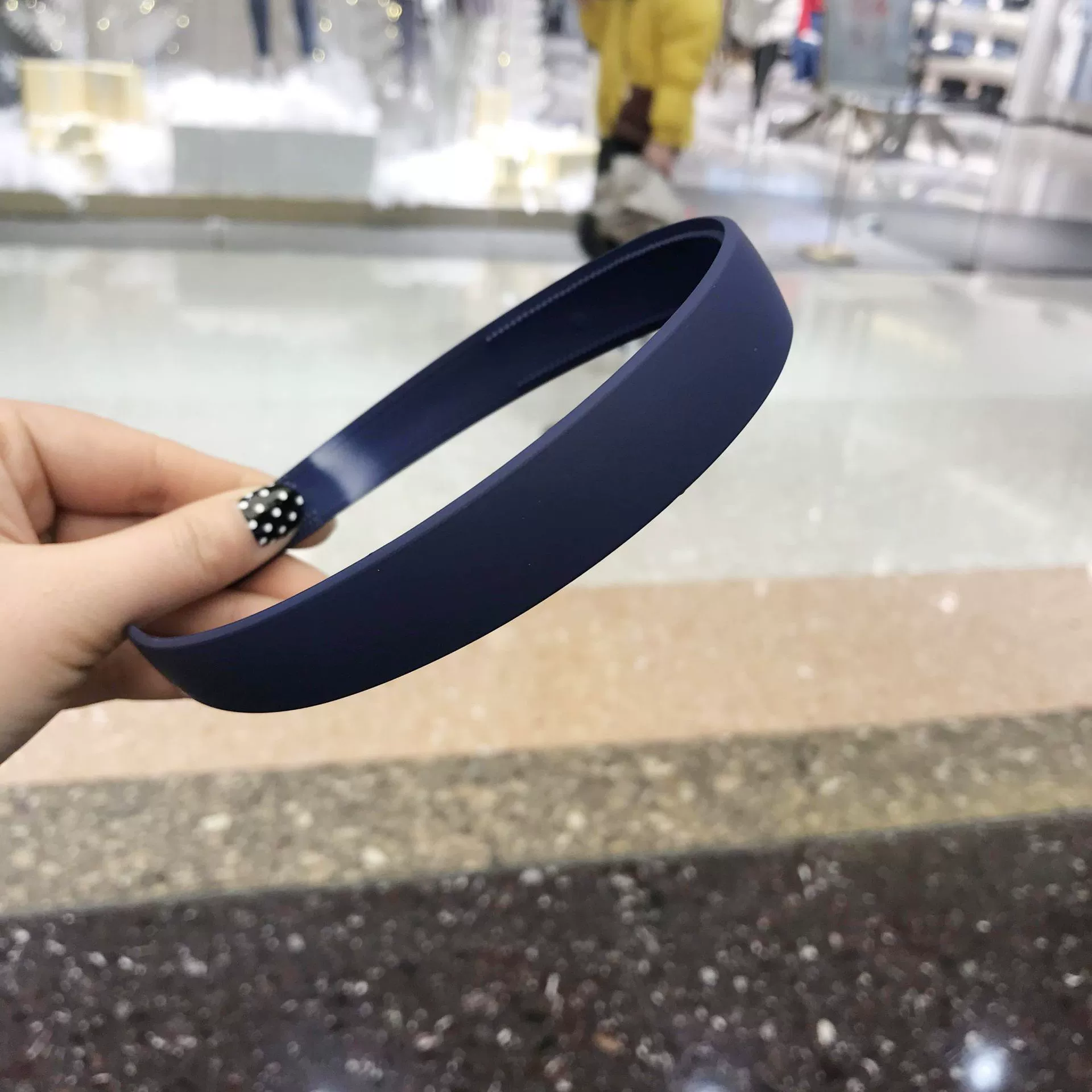 Matte plastic headband, hair accessory, Korean style, simple and elegant design, internet celebrity, wholesale