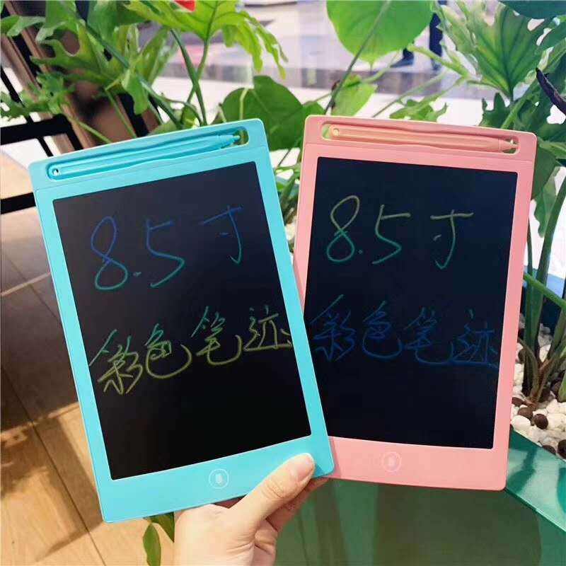 8.5 liquid crystal Handwriting board lcd Light Electronics intelligence blackboard colour Hand children write Drawing board