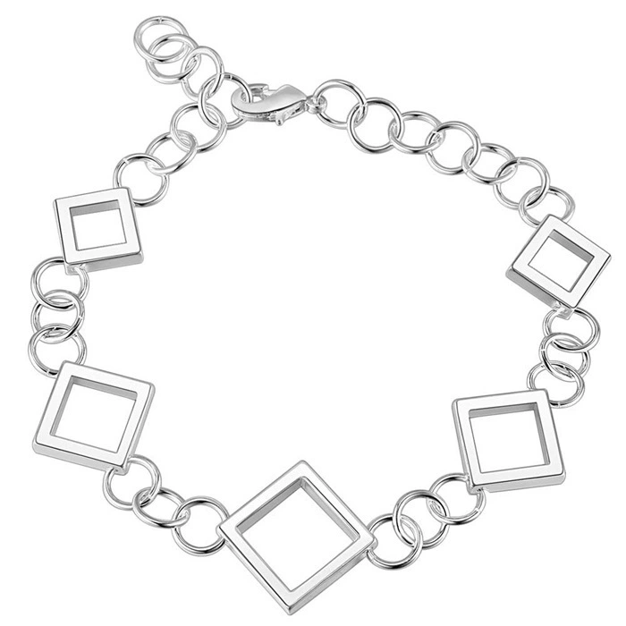 Стильный браслет, аксессуар, образец серебра 925, Aliexpress, европейский стиль