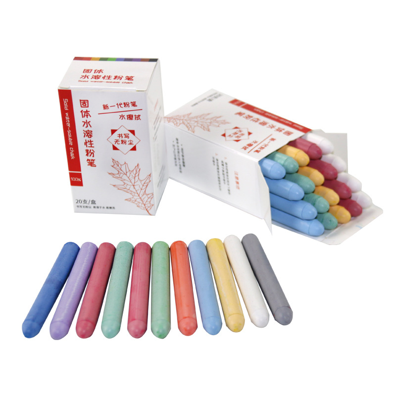 Partners Manufactor Direct selling Water solubility chalk colour 20 teaching Graffiti blackboard Wall stickers Matching Dedicated chalk