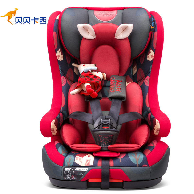 贝贝卡西523儿童安全座椅9个月-12岁车用宝宝婴儿座椅一件代发|ms