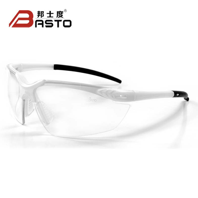厂家批发防雾防护眼镜BA3118运动款劳保镜邦士度轻便型时尚护目镜