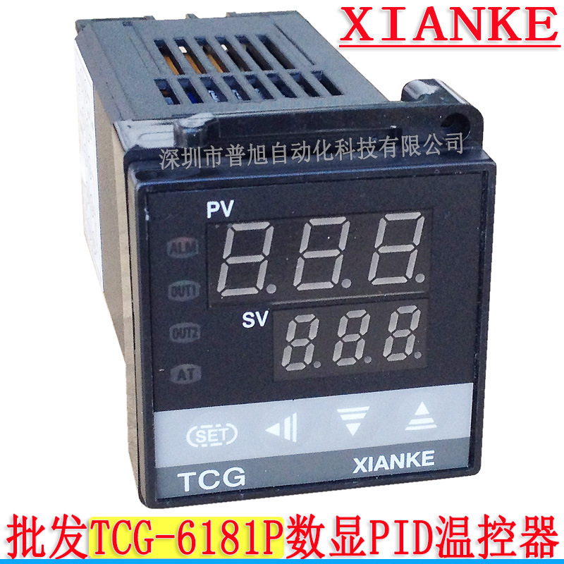 New TCG-6181P Thermostat K TyPe ThermocouPle/0-400 ℃ TemPerature Controller XIANKE TemPerature Control Meter
