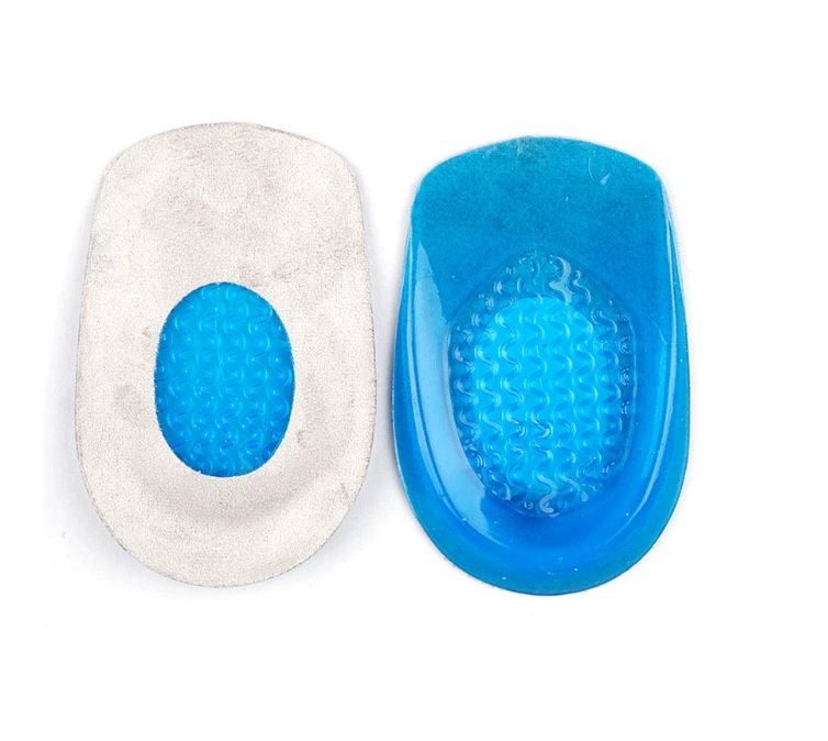 Силиконовая подушка для пятки для снятия боли в пятке, чашка для пятки, Длинная Подушка, мужские и женские стельки для снятия усталости