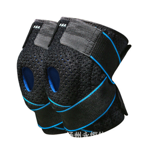 Sports knee pad straps, pressurized silicone cold-sensing, men's and women's running, basketball, mountain climbing and cycling fitness training protective gear manufacturer