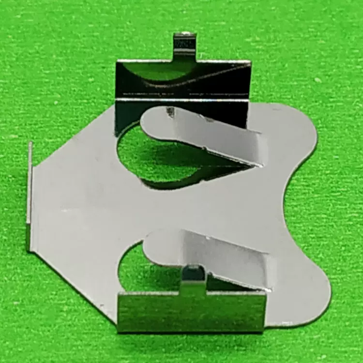 供应2032电池座 CR2032内弯角电池扣 2032电池弹片