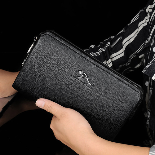 Bodi Kangaroo password lock handbag men's large capacity business fashion clutch bag clutch bag trendy 1913 cross-border supply