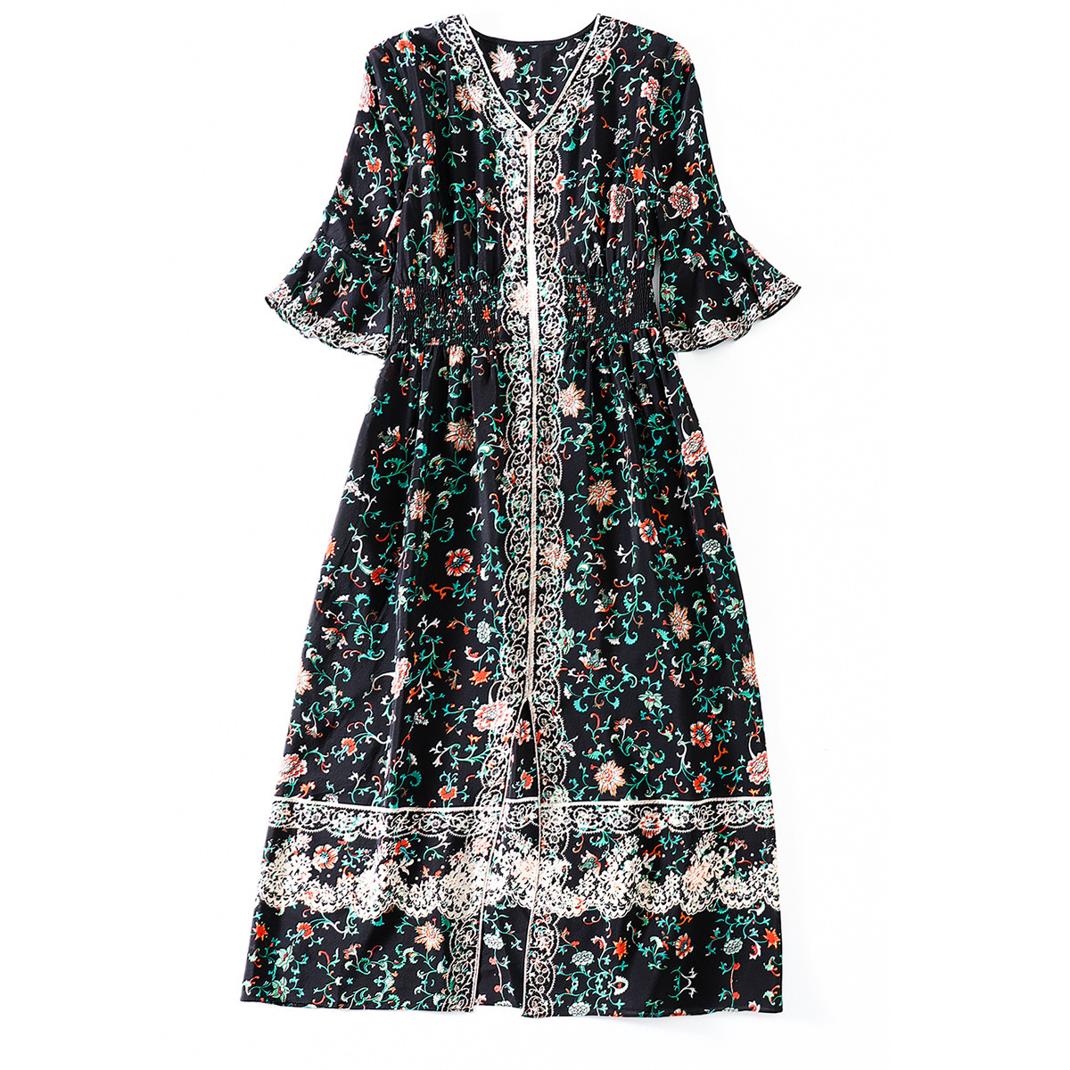 Robe femme en De la soie - Ref 3327841 Image 5