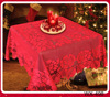 Factory source Christmas table cloth Classic edited lace desktop party decoration table cloth spot spot wholesale