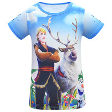 圆领短袖4-13岁男童T恤中大短袖外贸童装一件代发3593