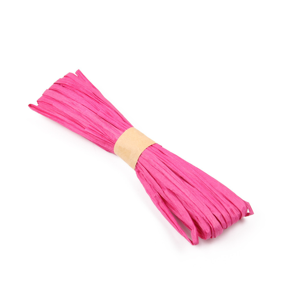 Directo de fábrica de bricolaje hecho a mano de la artesanía de la cuerda de papel de la cuerda tejida multicolor de color de la