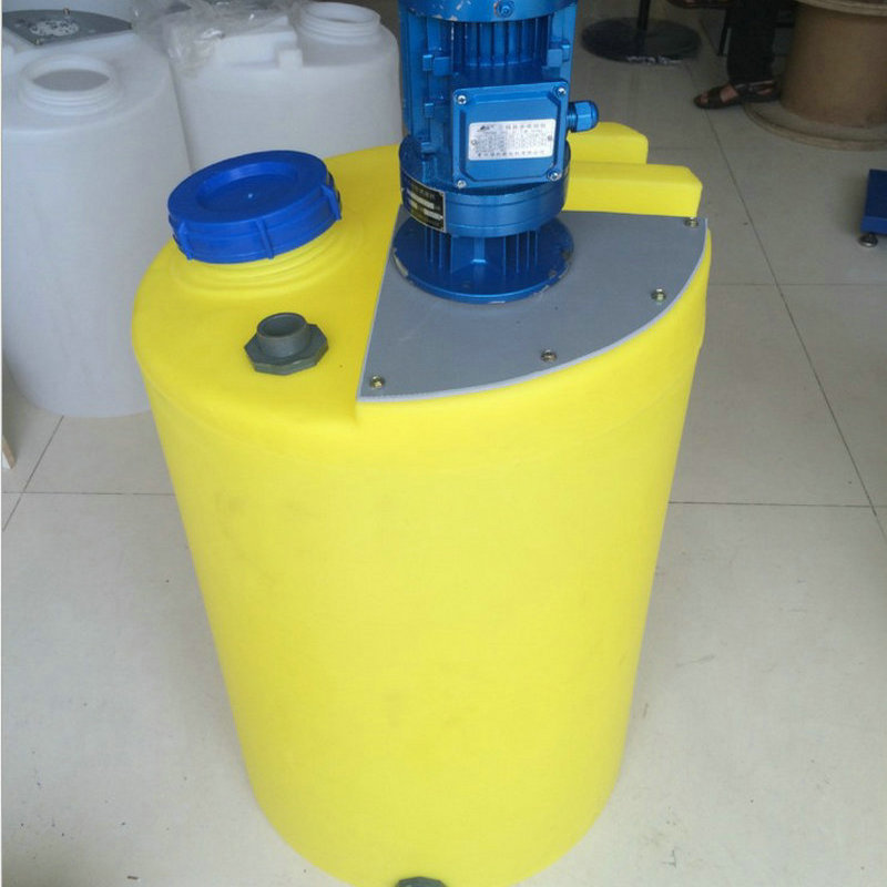1吨液体加药箱洗洁精化工涂料搅拌桶PE圆形食品塑料桶500L升1000L
