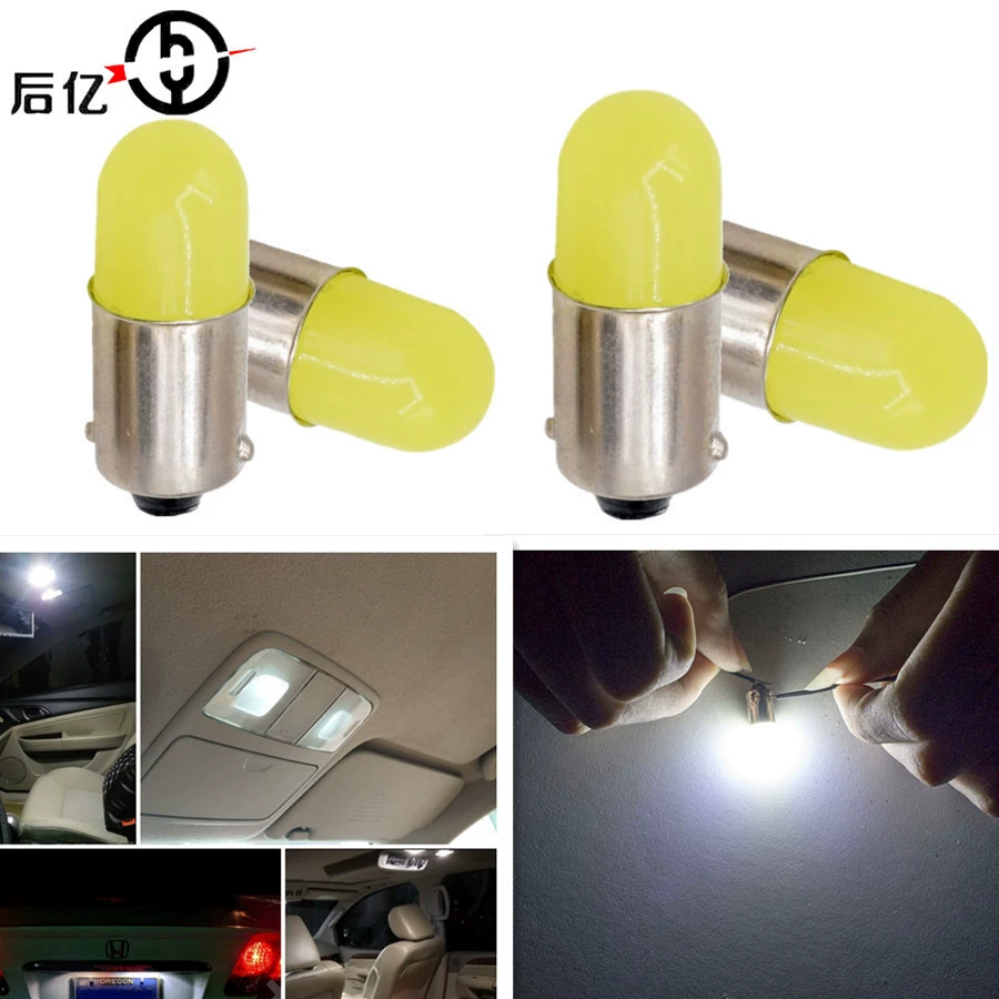 Лидер продаж Автомобильный светодиодный номерной знак свет ширина света BA9S 3D круглый керамический астигматический номерной знак свет багажник свет