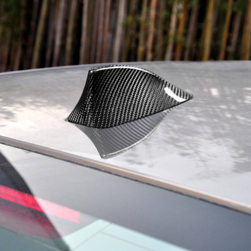 Best Quality Carbon Fiber Car Antenna Cover Shark Fin Car Refitting