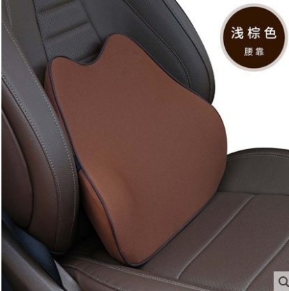 不带标汽车腰靠腰枕太空记忆棉靠背缓解开车疲劳腰部支撑厂家批发|ms