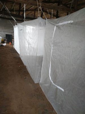 定制养蛇网网箱 加密开口80目100尼龙养殖防虫网罩加厚蛇房苗|ms