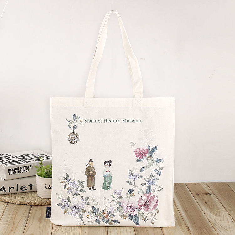 厂家定做全棉手提帆布袋 创意印刷棉布袋 时尚购物单肩包
