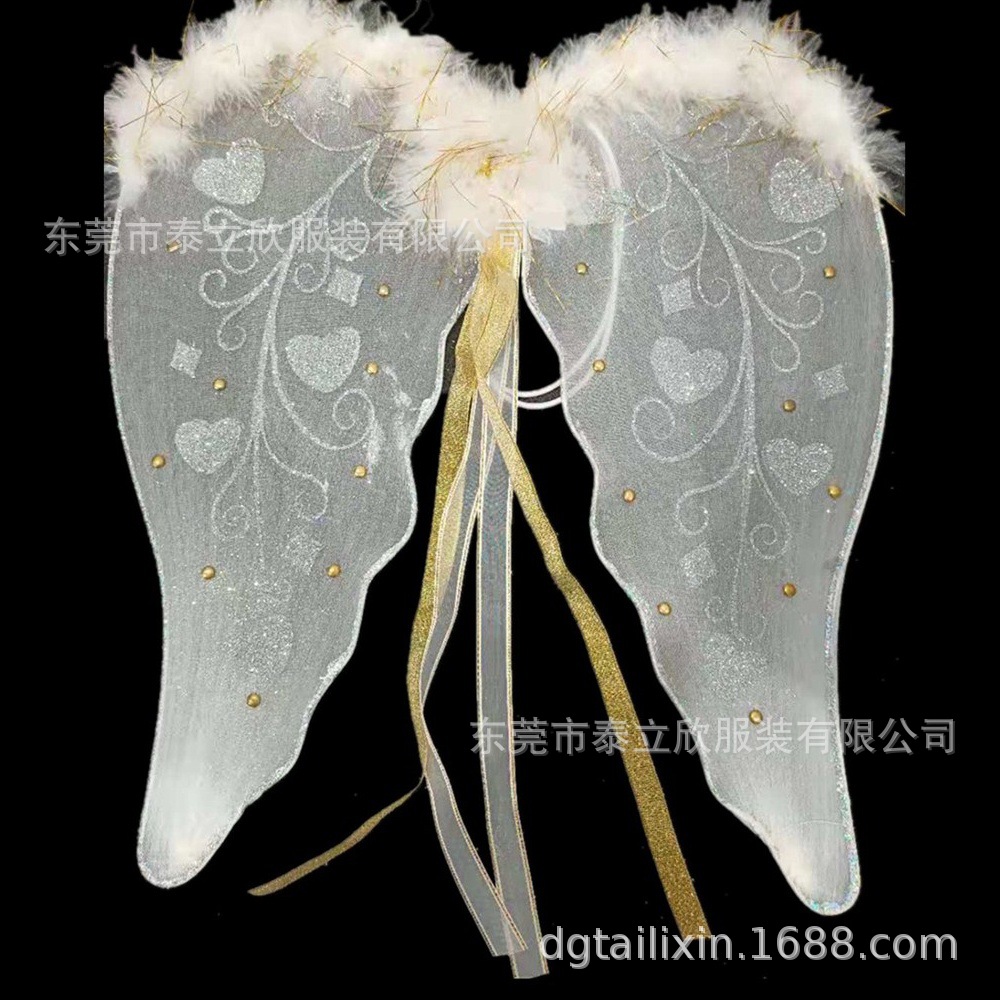 luminescence butterfly wing Europe and America children Angel wings Halloween reunite with Dance perform Clothing factory wholesale