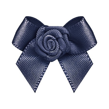 Yao Ming DIY accesorios de ropa interior accesorios para el cabello ropa interior caja de regalo decoración de flores rosa 3 puntos cinta arco