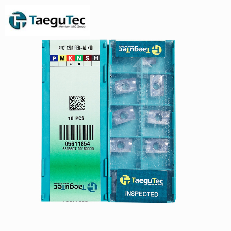 韩国特固克 Taegutec数控刀片 APCT 1204 PER-AL K10 铣削现货