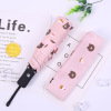 Automatic umbrella, sun protection cream solar-powered, new collection, with little bears, fully automatic, UF-protection