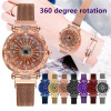 Liner, fashionable watch, trend strong magnet, quartz watches, 2019, internet celebrity