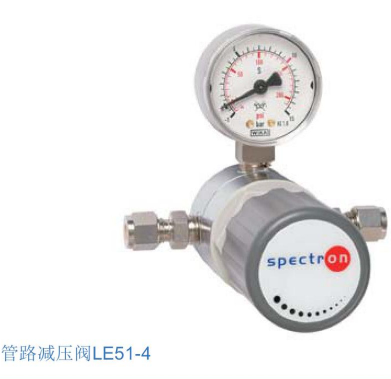 德国Messer/Spectron气体管路减压阀LE51-4 不锈钢316L气体减压阀