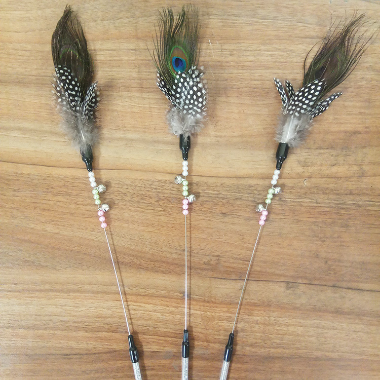 고양이 장난감 고양이 장난감 고양이 용품 애완 동물 장난감 깃털 종