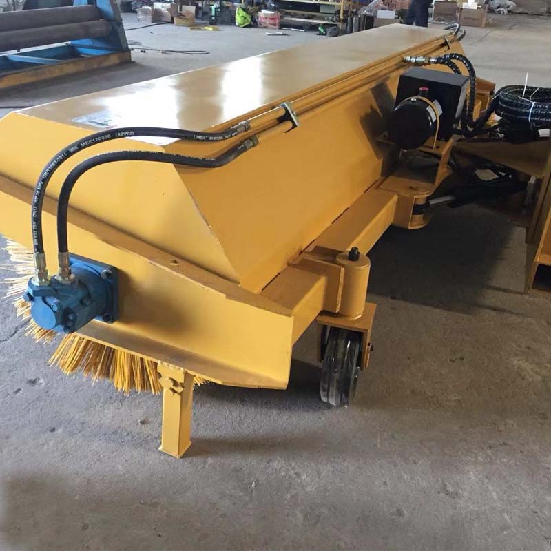 30装载机改装除雪机 路面扫雪车视频2023除雪设备