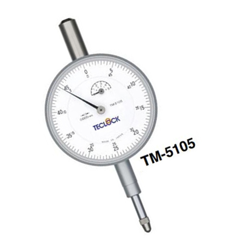 厂家长期代理日本得乐TECLOCK指针式千分表TM-5105/针盘式百分表