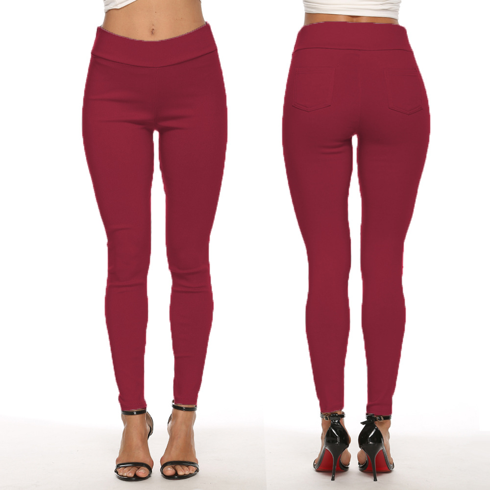 hot autumn hot sale high-waisted pants NSQY63657