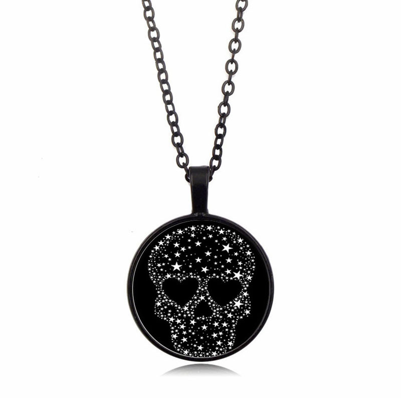 Simple Style Skull Alloy Plating Unisex Pendant Necklace 1 Piece display picture 10