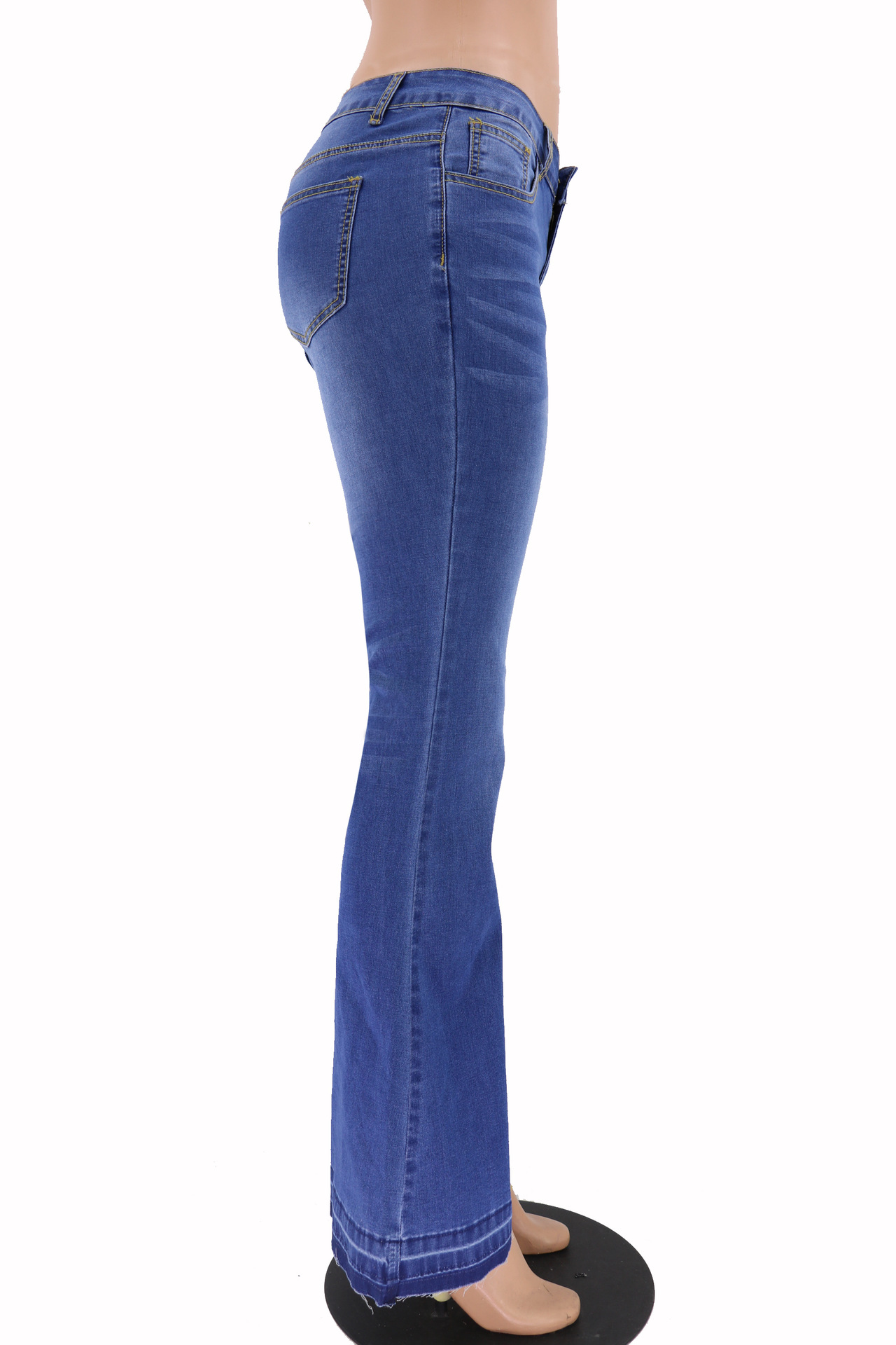 Low Waist Skinny Women Flared Jeans - Pants - Uniqistic.com