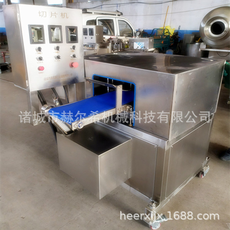 内蒙古牛肉条加工设备 风干鲜牛肉切片切条机 大型肉类切片机