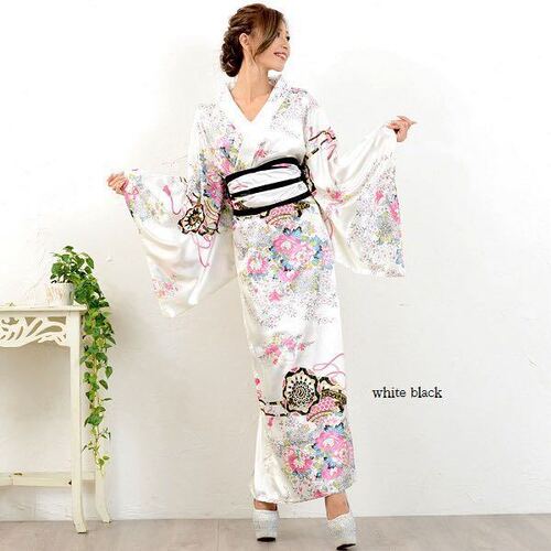 Japanese traditional cosplay lady formal yukata anime performance photo set kimono stage performance costume for photoshoot