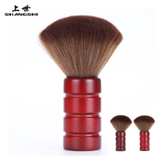 Hair Styling Comb, Soft Fiber Hair Brush, Wooden Hair Scissors, Hair Salon Hair Brush, Neck Hair Brush, Hair Scouring Tool