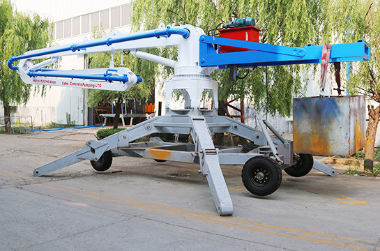 自走布料机 带滑轮混凝土布料机 拖式布料机 液压布料机