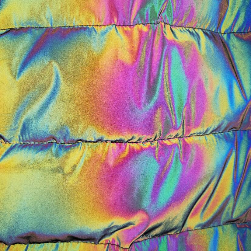 Herrenbekleidung bunter reflektierender Baumwollmantel mit abnehmbarer Kapuze und Baumwollmantel für Männer und Frauen_voghion.com