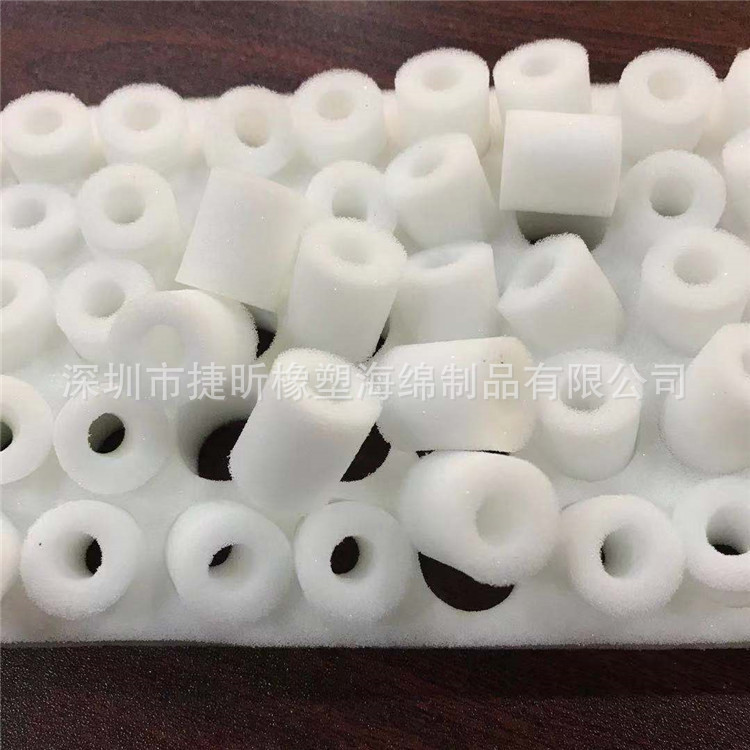 厂家供应 油彩水性画笔吸墨用笔芯海绵圈 吸水10mm管套过滤棉芯